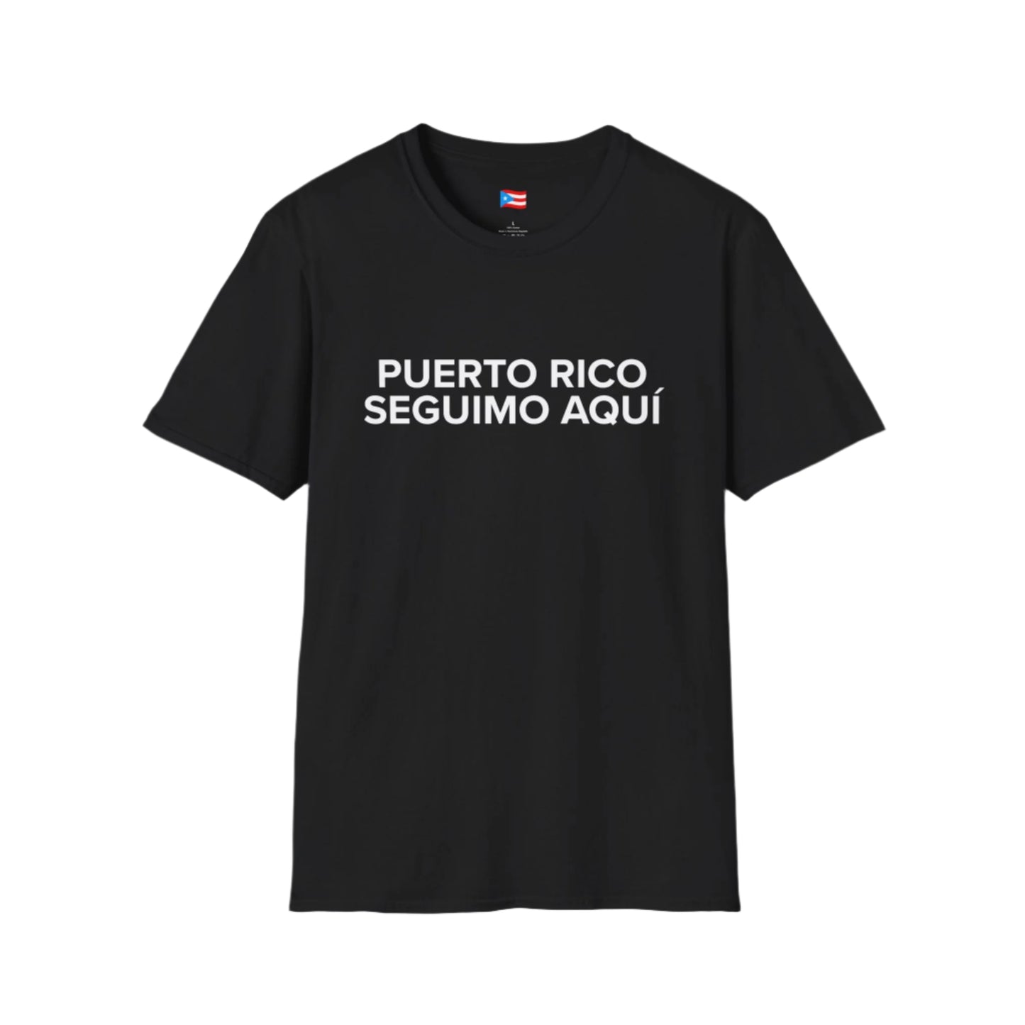 PUERTO RICO SEGUIMO AQUÍ Unisex Softstyle T-Shirt