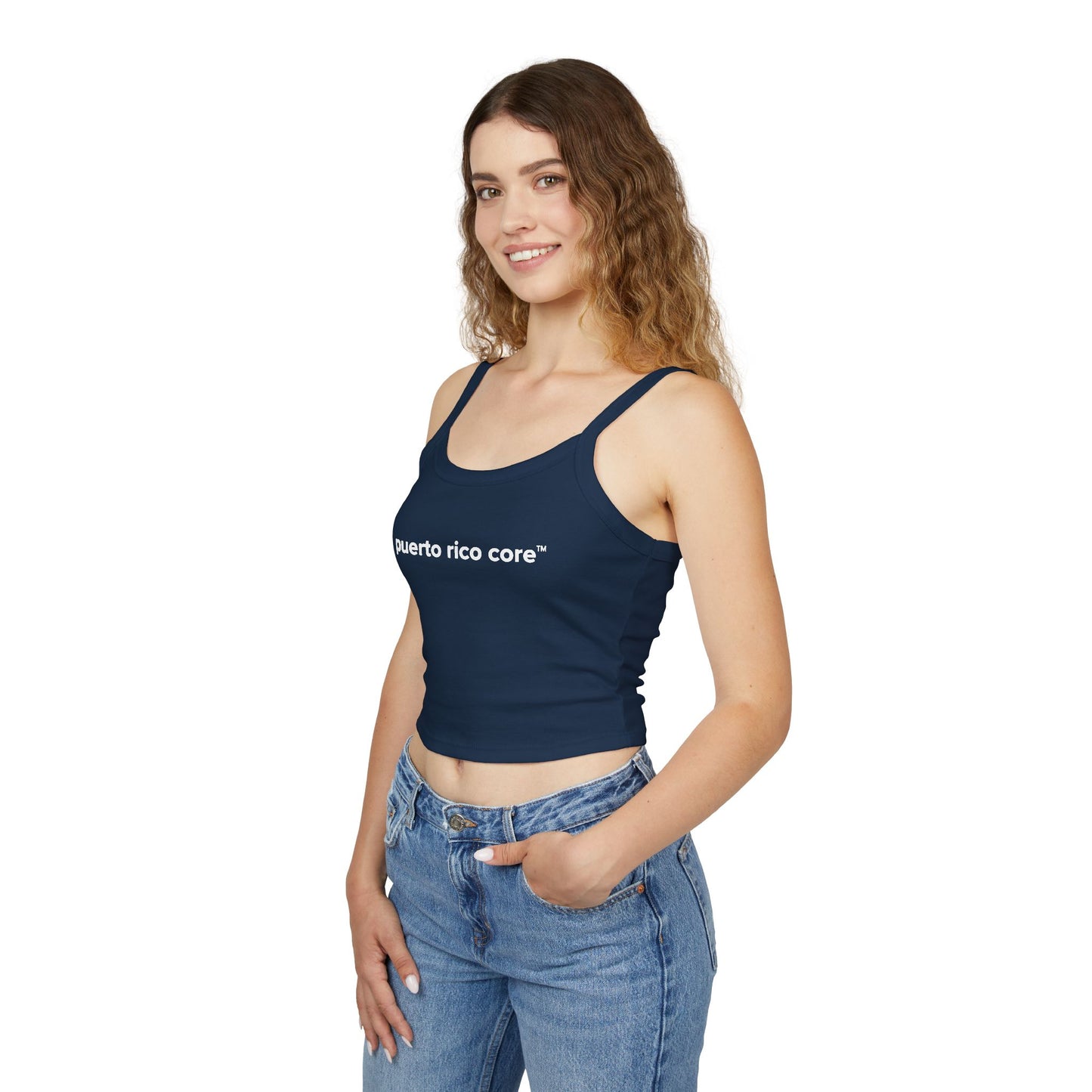 puerto rico core™ Spaghetti Strap Tank Top