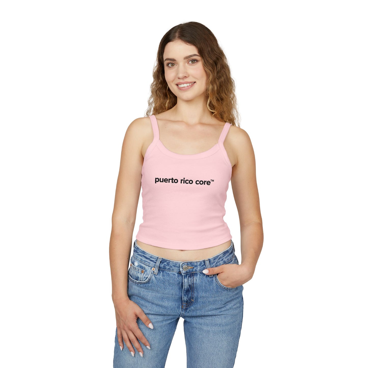puerto rico core™ Spaghetti Strap Tank Top