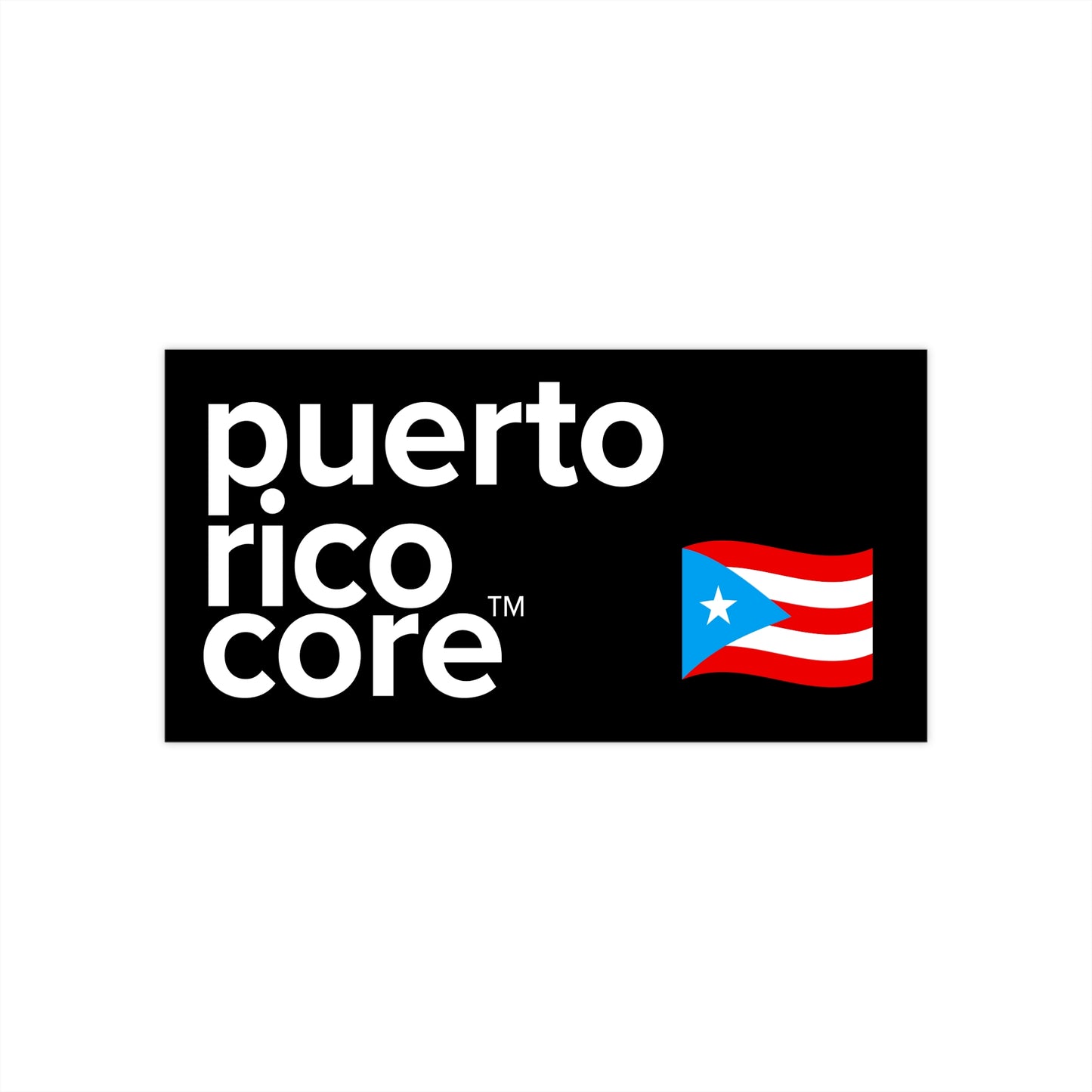 puerto rico core™ Bumper Stickers