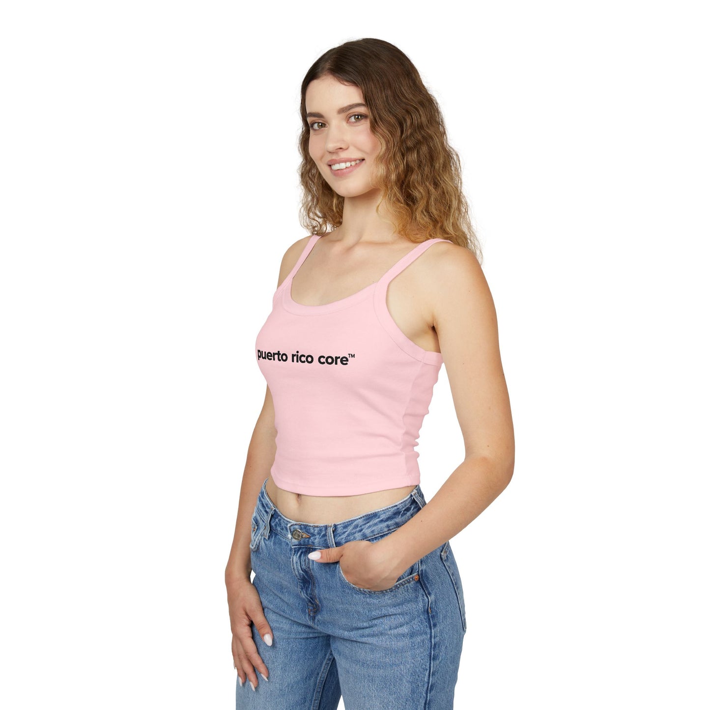 puerto rico core™ Spaghetti Strap Tank Top