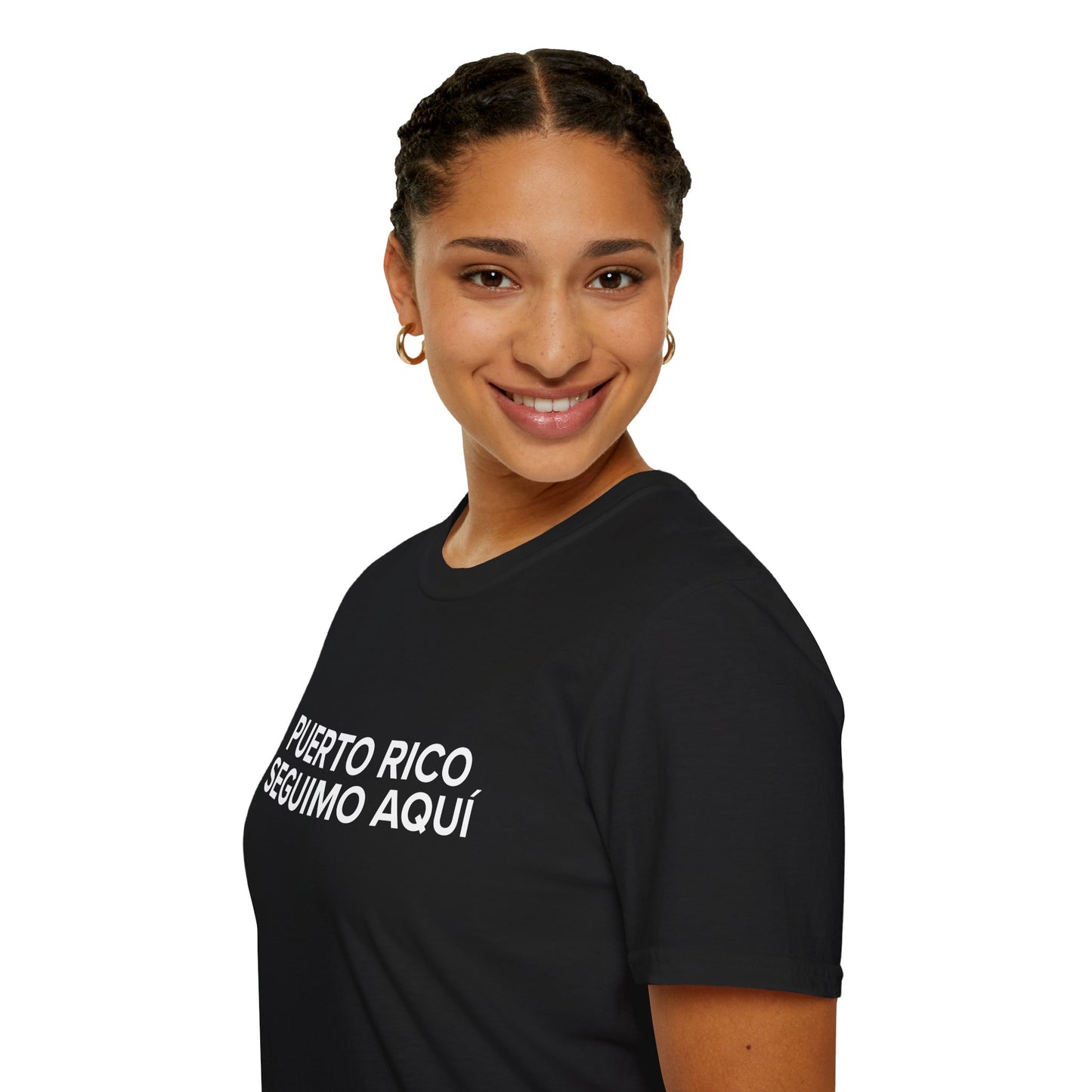 PUERTO RICO SEGUIMO AQUÍ Unisex Softstyle T-Shirt
