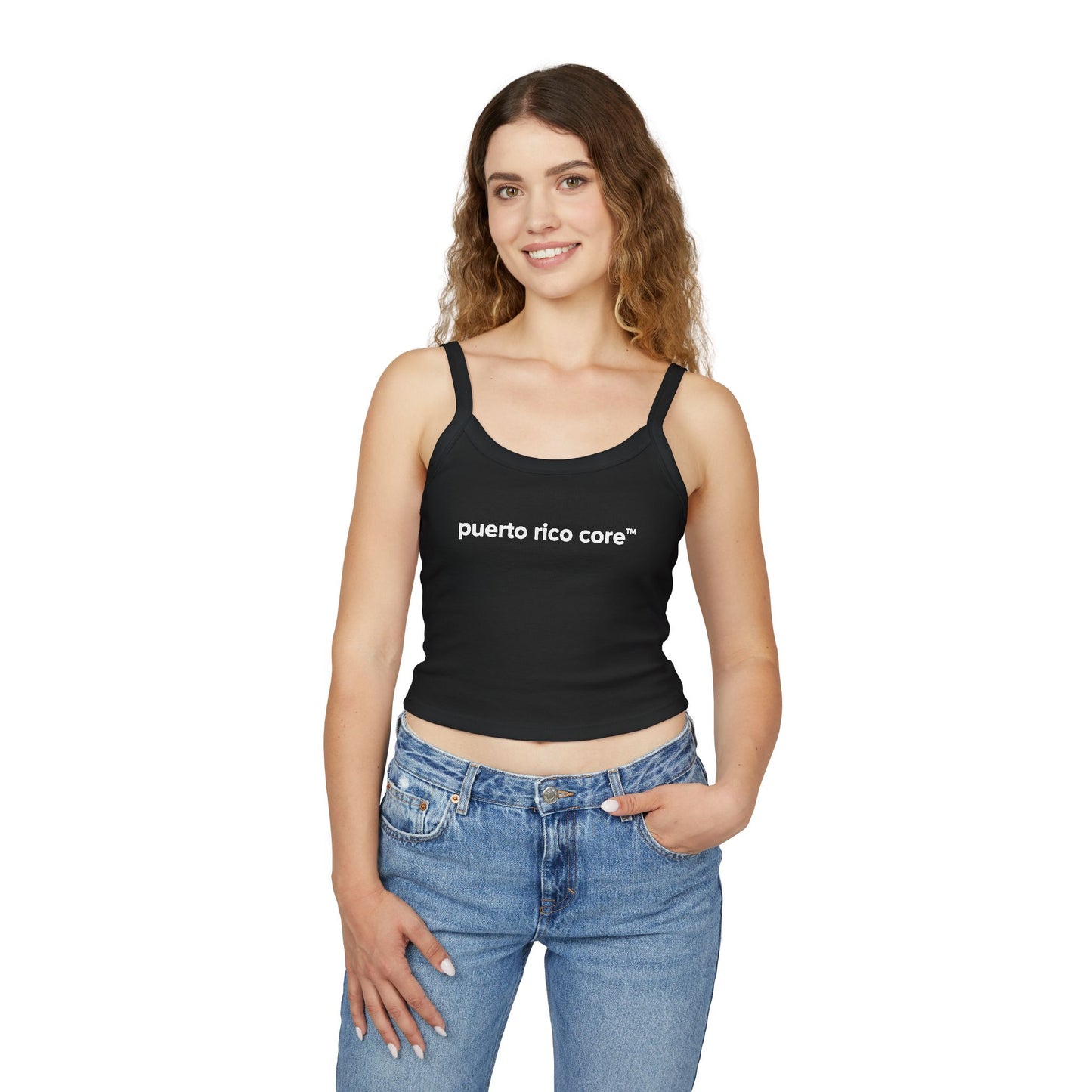 puerto rico core™ Spaghetti Strap Tank Top
