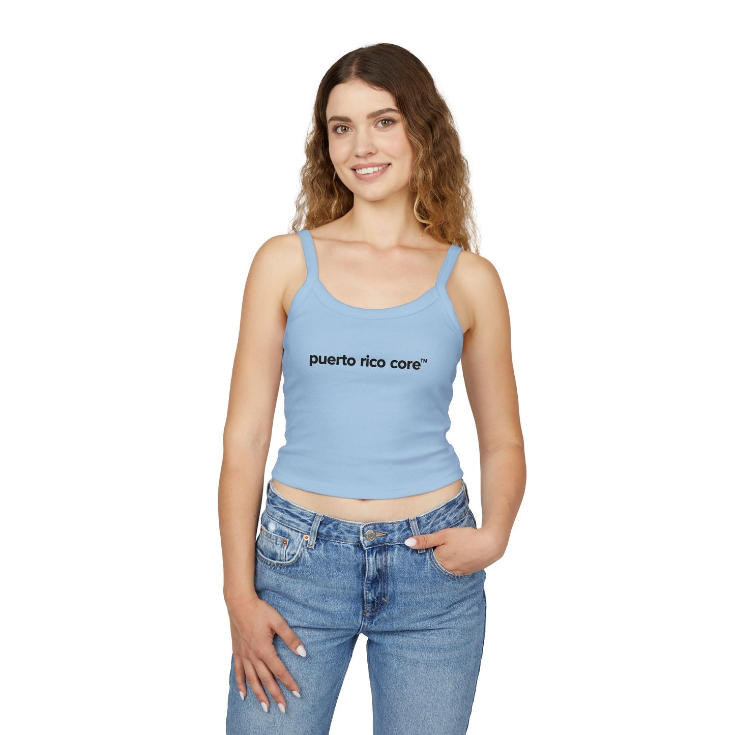 puerto rico core™ Spaghetti Strap Tank Top