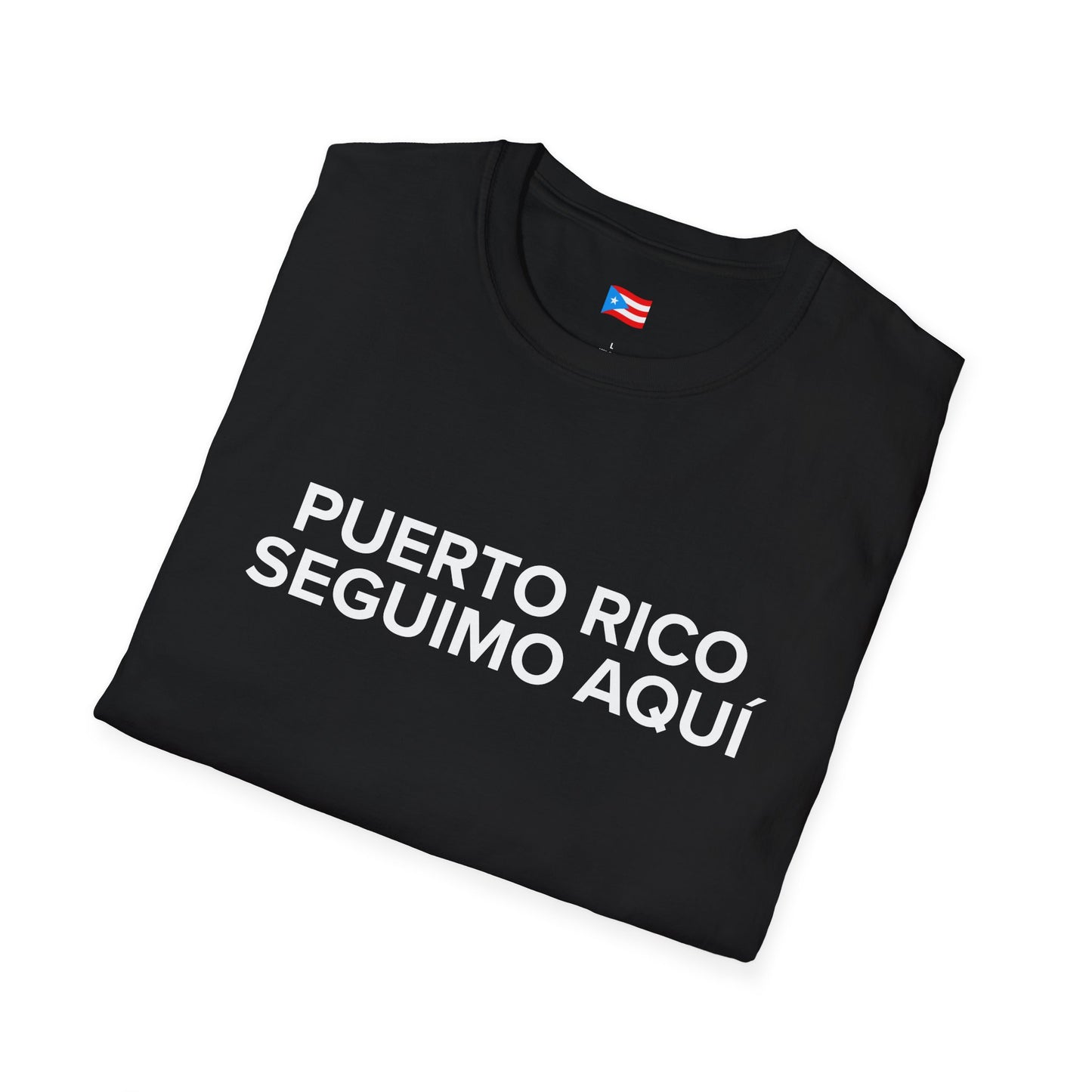 PUERTO RICO SEGUIMO AQUÍ Unisex Softstyle T-Shirt