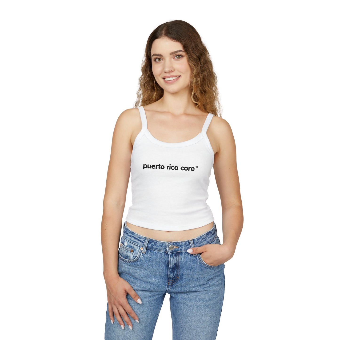 puerto rico core™ Spaghetti Strap Tank Top