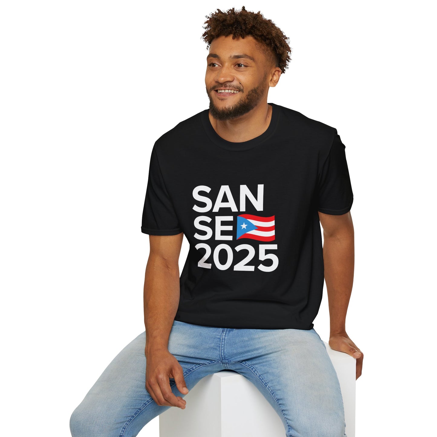 puerto rico core™ SANSE 2025 Unisex Softstyle T-Shirt