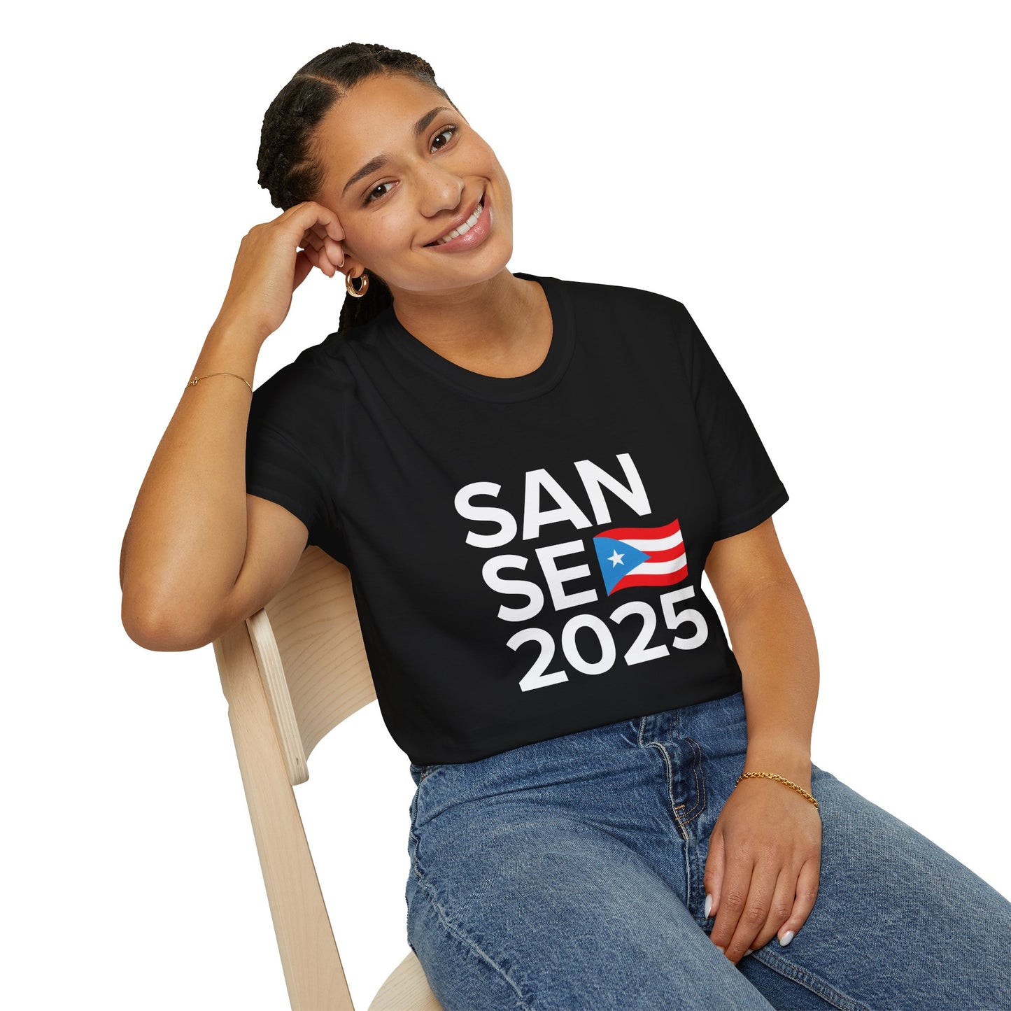 puerto rico core™ SANSE 2025 Unisex Softstyle T-Shirt
