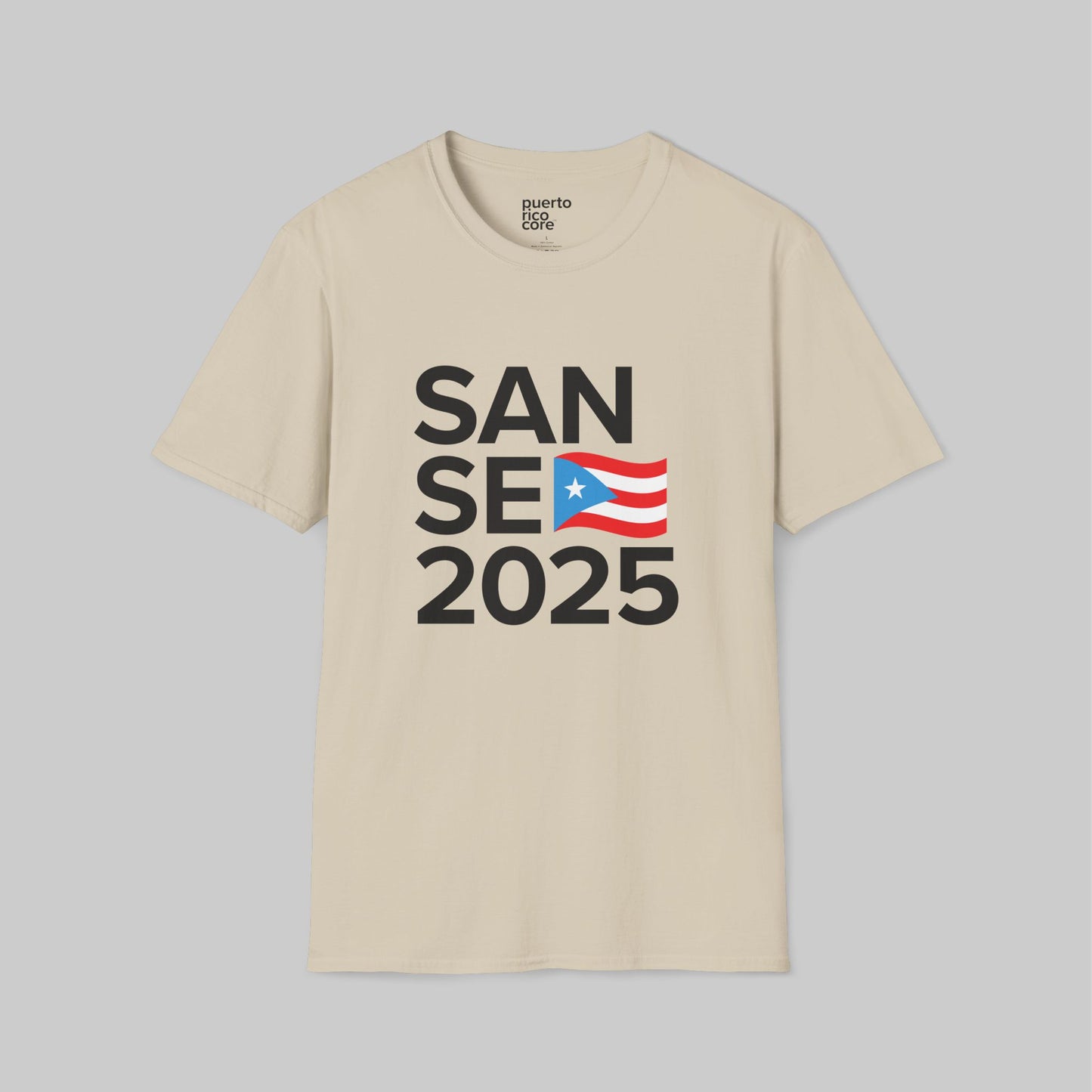 puerto rico core™ SANSE 2025 Unisex Softstyle T-Shirt