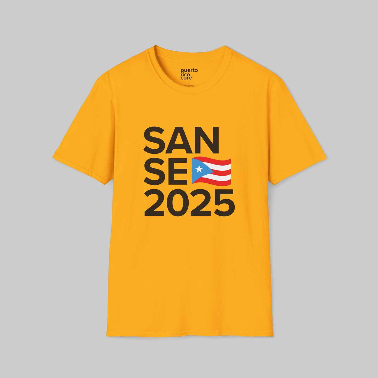 puerto rico core™ SANSE 2025 Unisex Softstyle T-Shirt